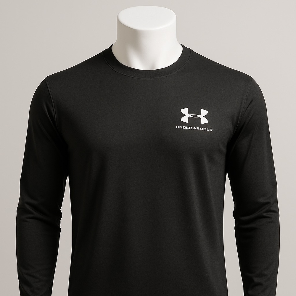 Under Armour Men's Charcoal Long Sleeve Tee